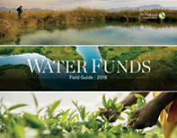 The Water Funds Field Guide captures The Nature Conservancy (TNC) and partners recommended best practices process for scoping, designing, creating, and operating Water Funds as of 2018.